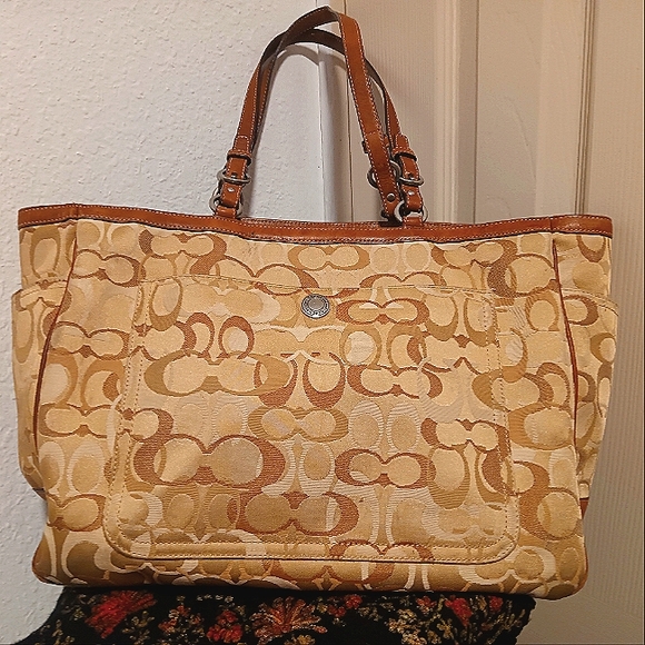 Coach Diaper Bag - Picture 1 of 5